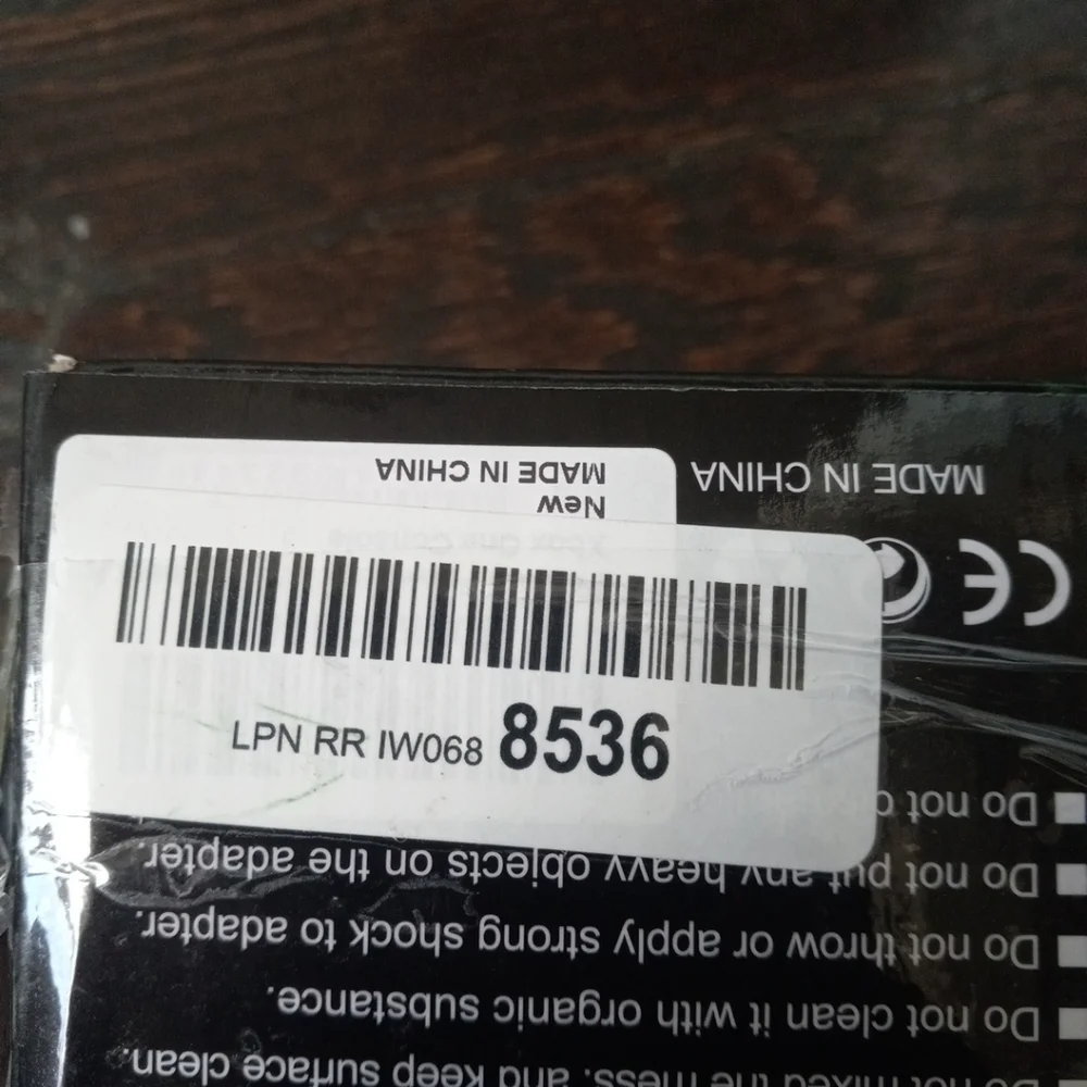 Ac Adapter For Xbox One Led Indicator: Red= Charging, Green = Standby Open Box